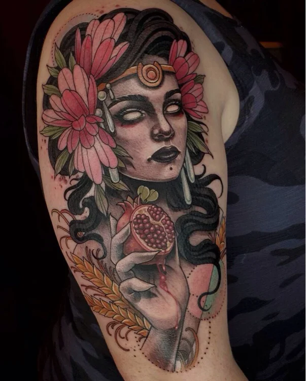 Persephone/Hades Sleeve (please don’t just add $10 that’s just embarrassing for you.)