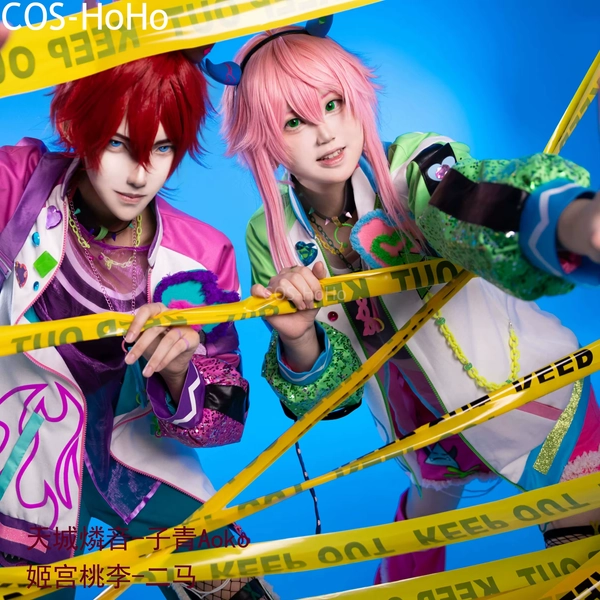COS-HoHo Ensemble Stars 2 Himemiya Tori/Shiratori Aira/Tsukinaga Leo Cross Card Pool Game Suit Handsome Uniform Cosplay Costume - AliExpress 200000532