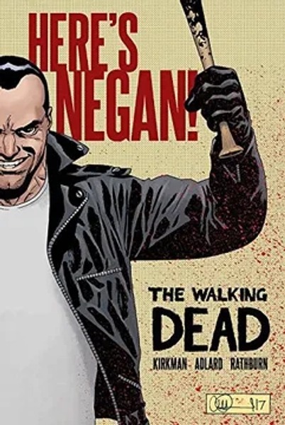 Walking Dead Heres Negan Comic