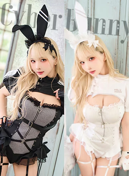 【即日発送】スポーティニットバニー《ハロウィンコスプレ9点セット》【Malymoon/マリームーン】【CS26072】