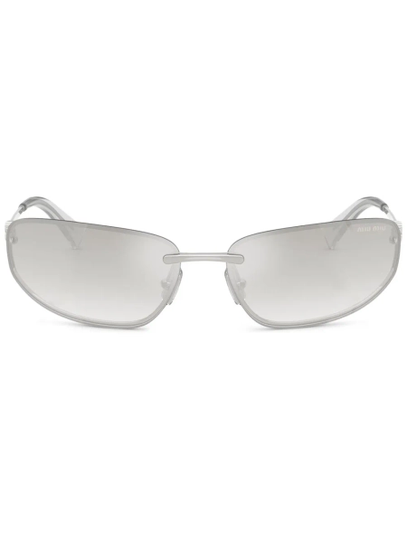 Miu Miu Eyewear wraparound-frame sunglasses | 68