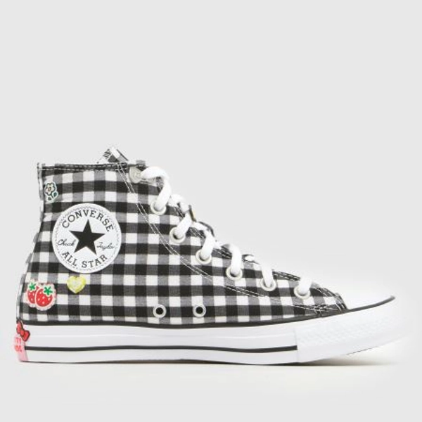 Converse All Star Hi Hello Kitty in Black Multi