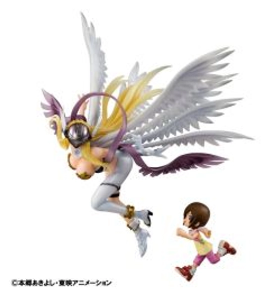 Digimon Adventure: Angewomon & Hikari Yagami Precious G.E.M. Series PVC Statue (22cm) Preorder - Merchoid UK