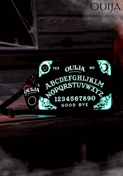 Glow in the Dark Ouija Board Bag | Halloween Costume Accessories