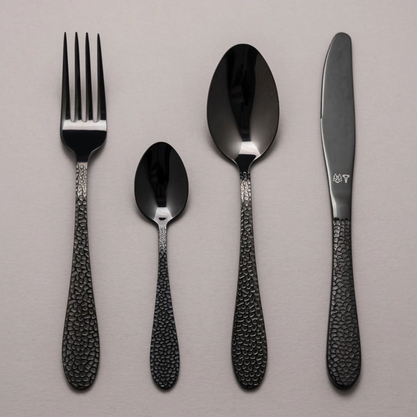 ONYX - Bestickset (Svart)