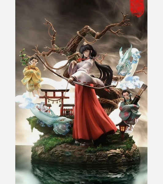 TY Studio Inuyasha Kikyō Resin Statue Collectibles Figurine 42cm Presale