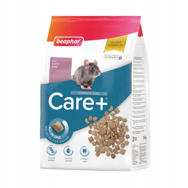 Beaphar Care+ Rat Super Premium rat food 1,5 kg