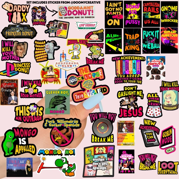 Crawler Sticker Set — Buncy Book Club