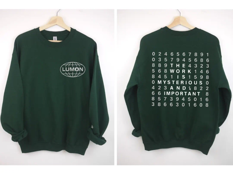 The Work is Mysterious and Important Sweatshirt,severance Gift,lumon Industries Severance Sweatshirt,gift for Fans,lumon Sweat,gift for Her - Etsy