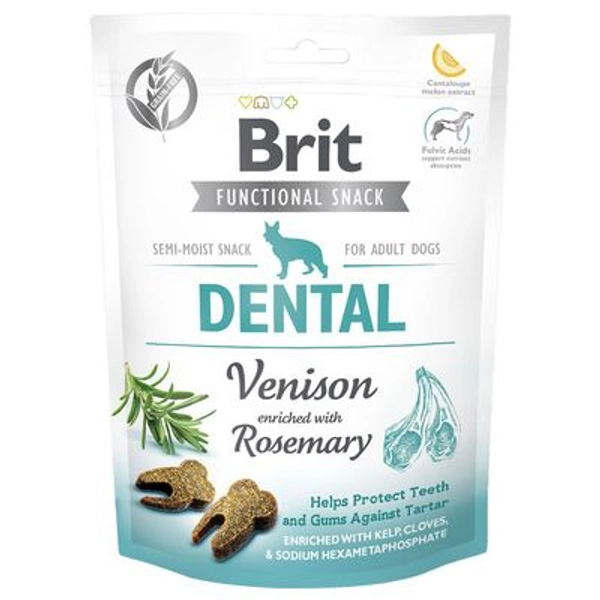 Brit Care Functional Dental szarvas kutyasnack 150 g
