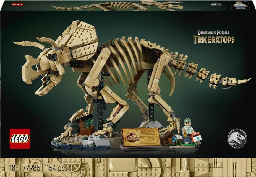LEGO Dinosaurier-Fossilien: Triceratops