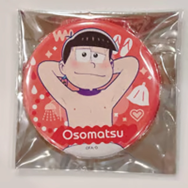 Osomatsu-san: "Totonotta" in the Sauna - TSUTAYA Can Badge - Osomatsu