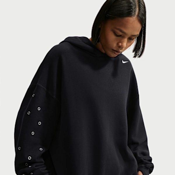 Nike Studio Fleece Medium Weight Women's Oversized Pullover Hoodie