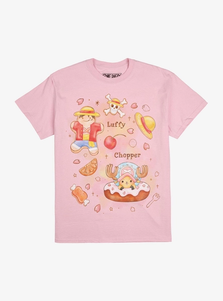 One Piece Luffy Chopper Sweets T-Shirt