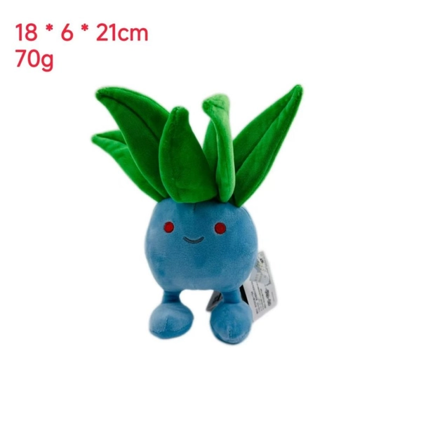Mini Pokemon Plush Toy Cute Anime Stuffed Animals - Oddish