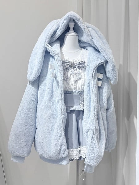 Blue Bunny coat ₍ᐢ. .ᐢ₎