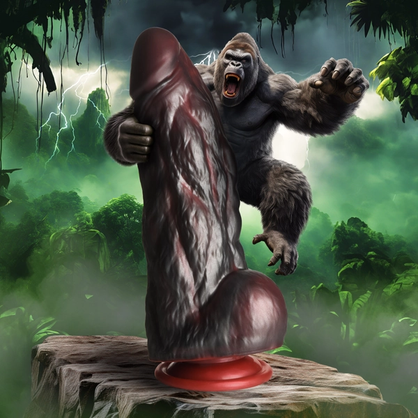 King Kong Silicone Dildo - Creature Cocks