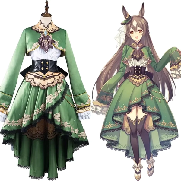 2025 Umamusume Pretty Derby Satono Diamond Cosplay Costume Outfit Dress Uniform Halloween Carnival Suit CW4728 - AliExpress 200000532