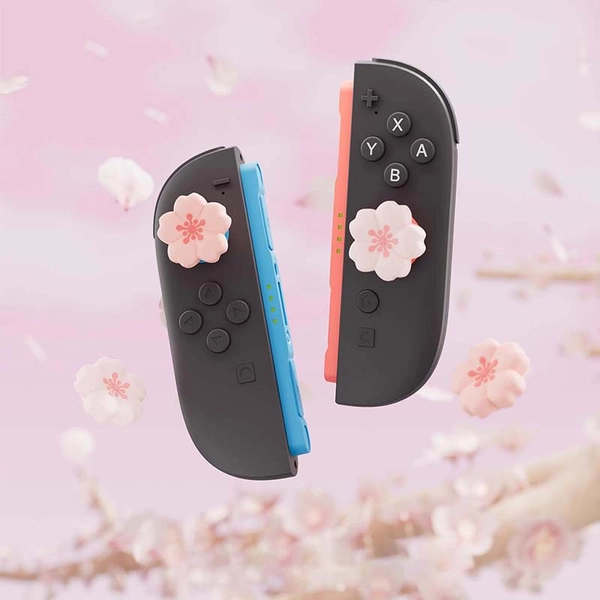 Cherry Blossom Switch 2 Joy Con Caps Sakura Pink Switch 2 Accessories