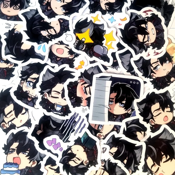 Wriothesley Sticker Set (32pcs) - Etsy