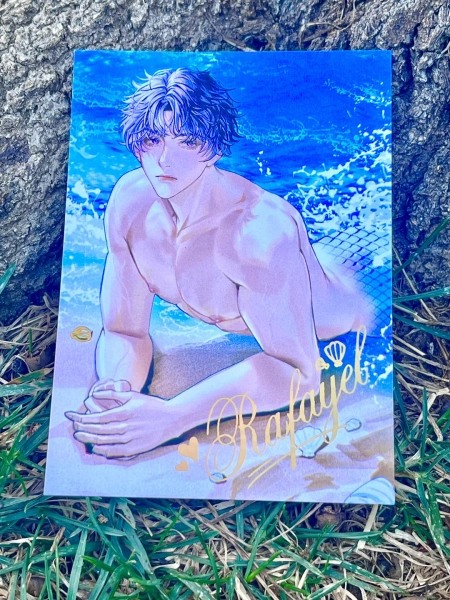 Love and Deepspace Rafayel Foil-stamped Pearl Postcard | Iridescent Holographic Anime Collectible, Fan Merch Gift - Etsy Austria