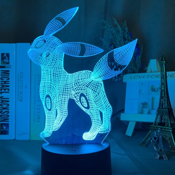 LED Light Bedroom Light Gaming Room Decor - Umbreon
