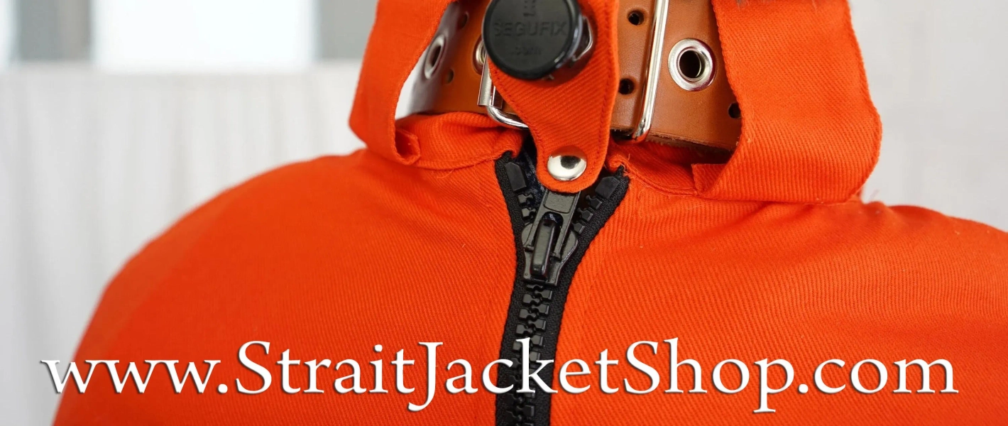 Upgrade - Lockable Zipper to Collar with Segufix Lock for Prisoner's Jumpsuit