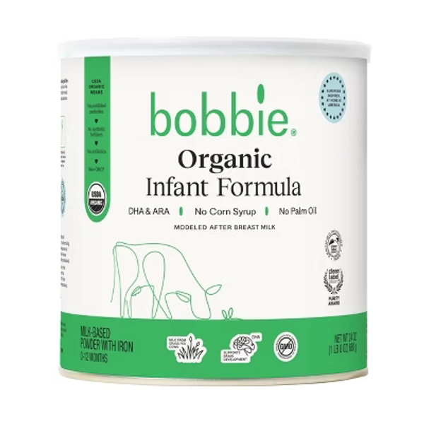 Bobbie Organic Original Infant Formula Powder - 24oz