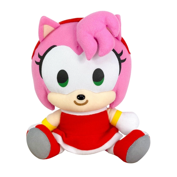 Sonic The Hedgehog: SD Amy Rose Sitting Plush 7"