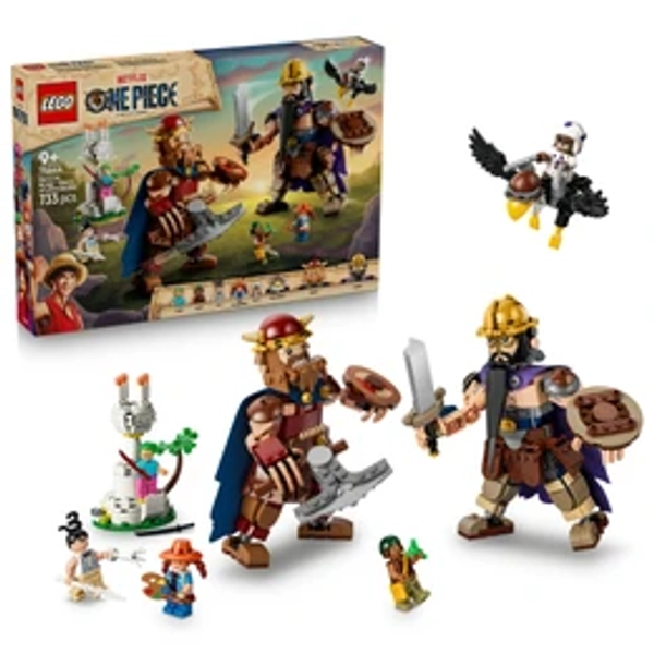 LEGO ONE PIECE:  Dorry vs. Brogy – Giants of Little Garden - (75644)
