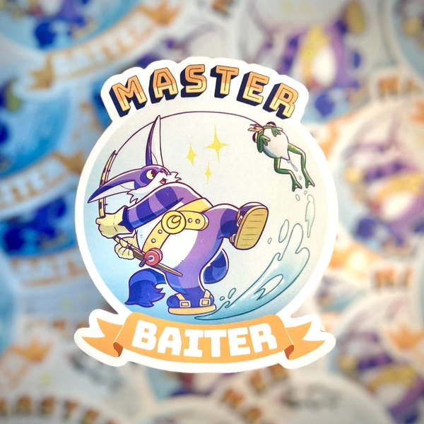 Big The Master Baiter Sticker