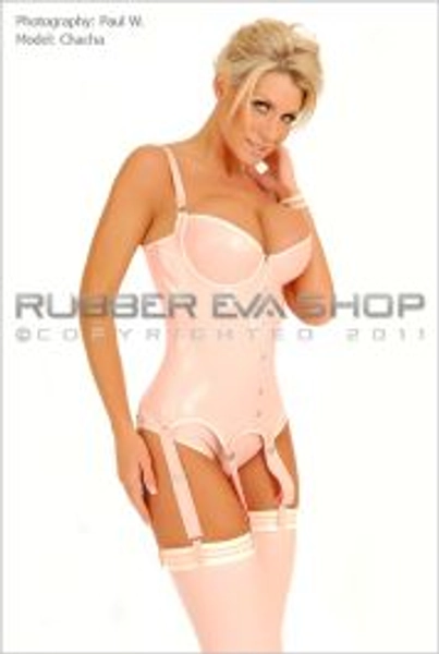 Steel Boned Heavy Rubber Corselet