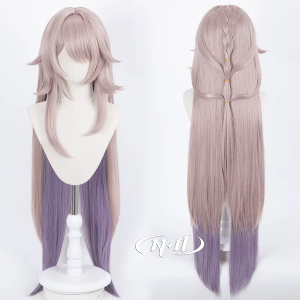 ND The Herta Cosplay Wigs Honkai Star Rail Game Cos Hair Wigs for Comic Con Coser Costume Theme Party Heat Resistant Synthetic - AliExpress 200000532