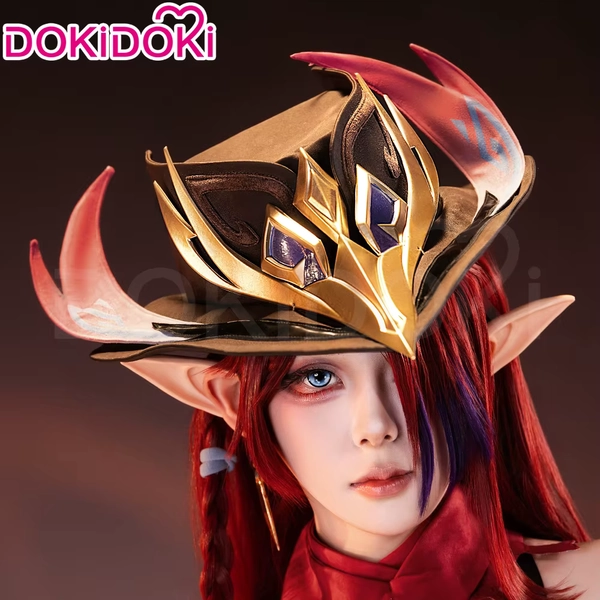 Chasca Cosplay Hoed Spel Genshin Impact DokiDoki Vrouwen Halloween Cosplay Hoed Natlan Chasca Cosplay - AliExpress
