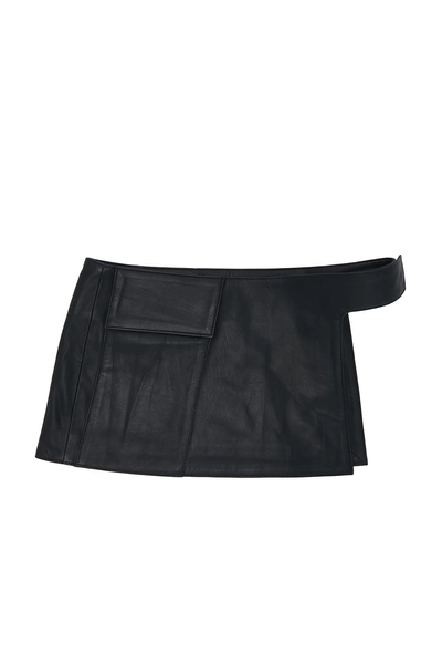 St. Agni Utility Skirt Belt in Black