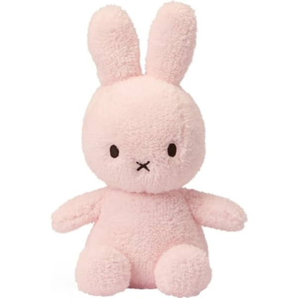 Bon Ton Toys x Miffy Sitting Terry Cloth Stuffed Animal in Pink at Nordstrom