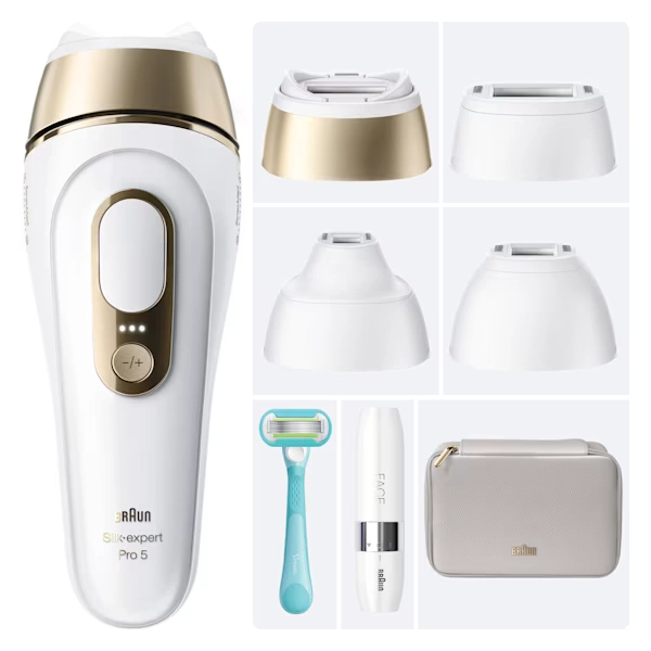 Depiladora Luz Pulsada Silk·expert Pro 5 PL5412 |Braun ES