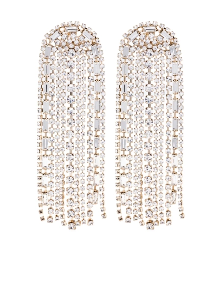 Rosantica: Crystal-Embellished Drop Earrings