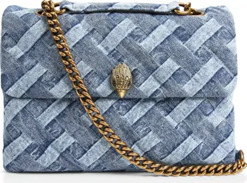 Large Kensington Denim Shoulder Bag