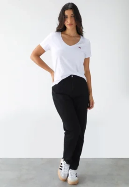 Camiseta Levis Slim Logo Branca - M