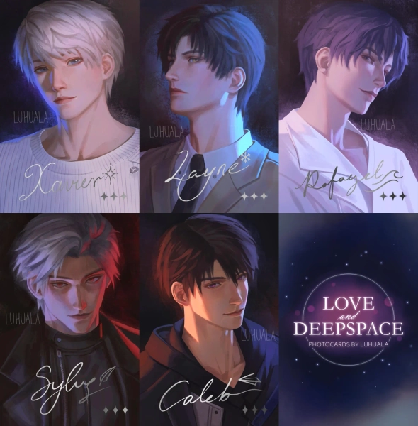 Love and Deepspace Foil Photocards