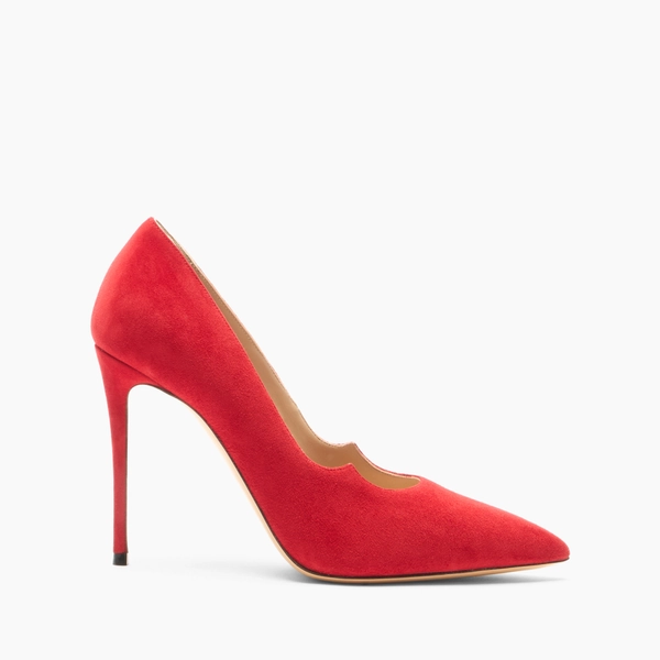Casadei Julia Cats Slingback Red Square