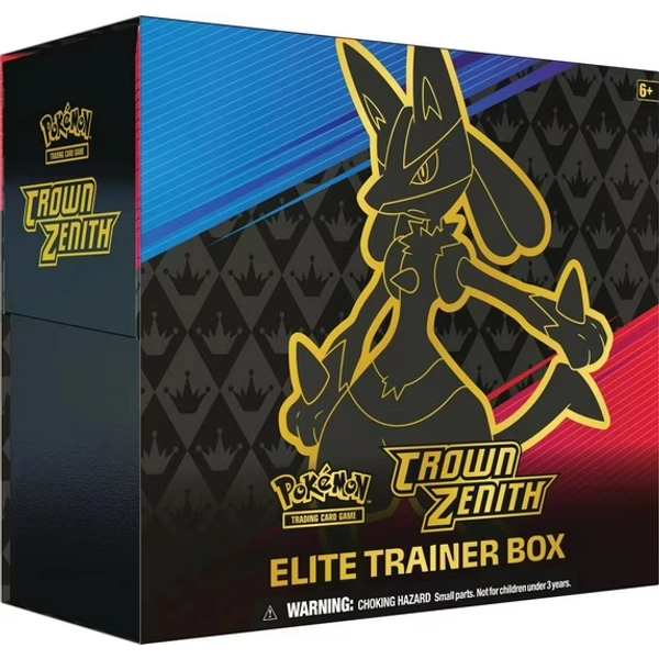 Pokemon Trading Cards: SAS12.5 Crown Zenith Elite Trainer Box