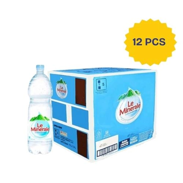 LE MINERALE PET 12 X 1500 ML KARTON - Hypermart di Hypermart Nagoya | Tokopedia