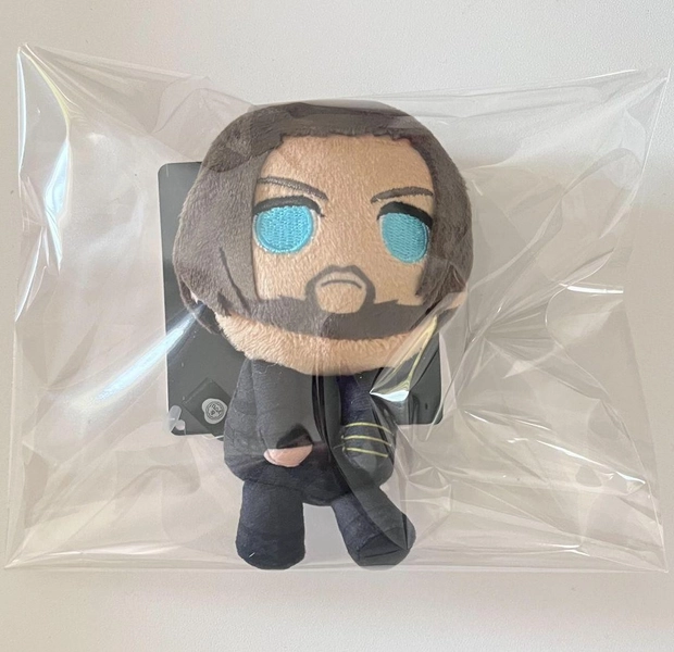 MARVEL Thunderbolts ＆you Mascot 10cm Plush Doll Winter Soldier Bucky Barnes SEGA