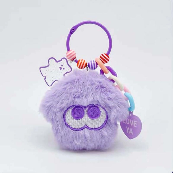 Splatoon Plush Keychain Cute Squid Splatoon Key Ring Plushie - D