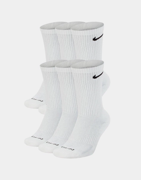 Nike Everyday Plus Crew Socks 6 Pack