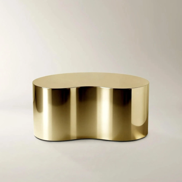 Aurea Coffee Table - Soft Gold