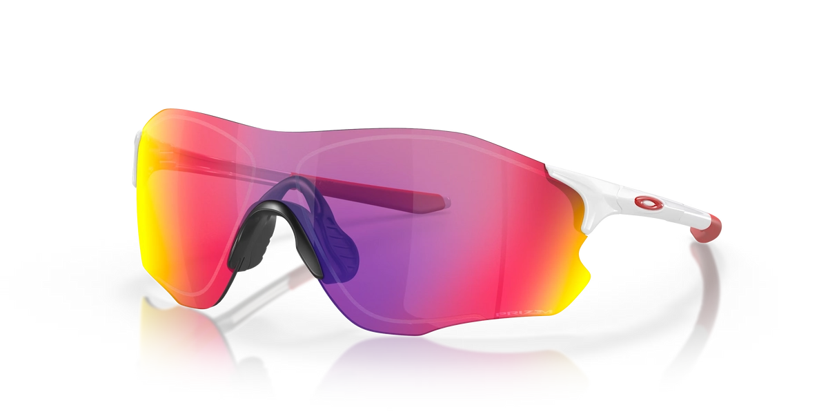Oakley EVZero™ Path® (Low Bridge Fit) Prizm Road Lenses, Polished White Frame Sunglasses | Oakley®