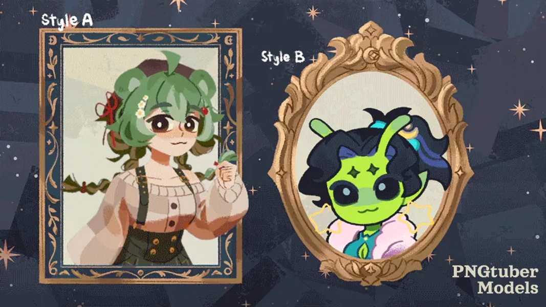 PNGtuber Avatar (Style B) by isatwothree